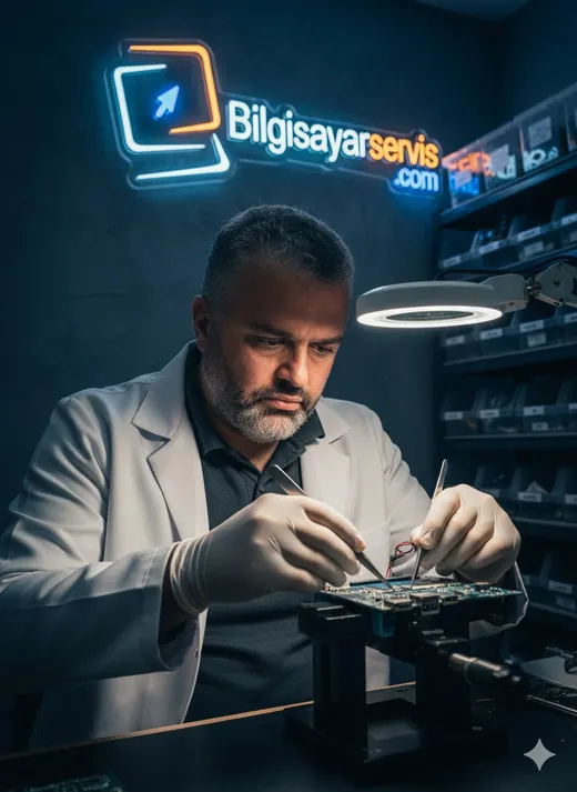 Anakart & port onarımı teknik servis çalışması
